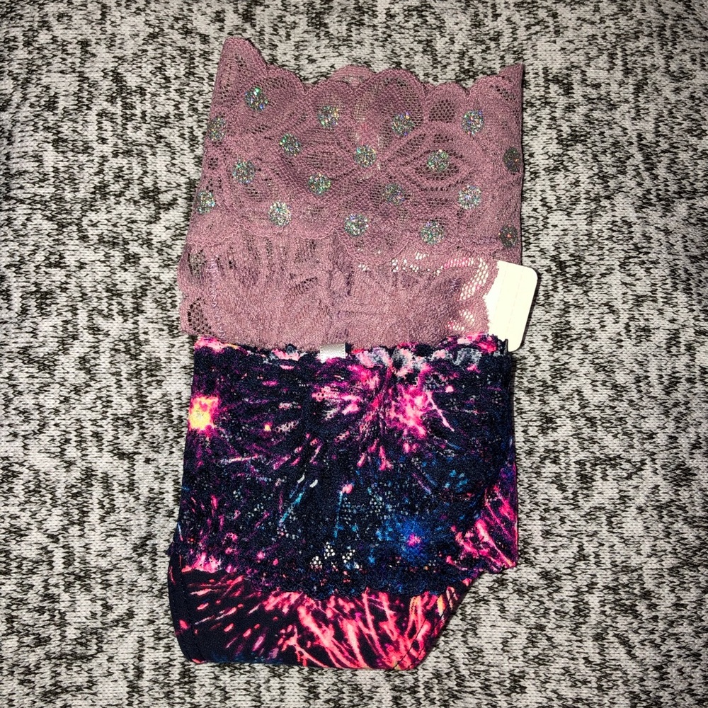 2 Victoria Secret Pink Thongs